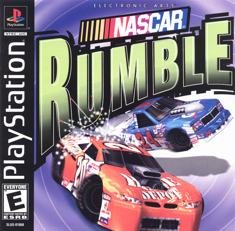 NASCAR Rumble box art for Playstation